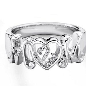 Sterling Silver Open Heart Family Collection